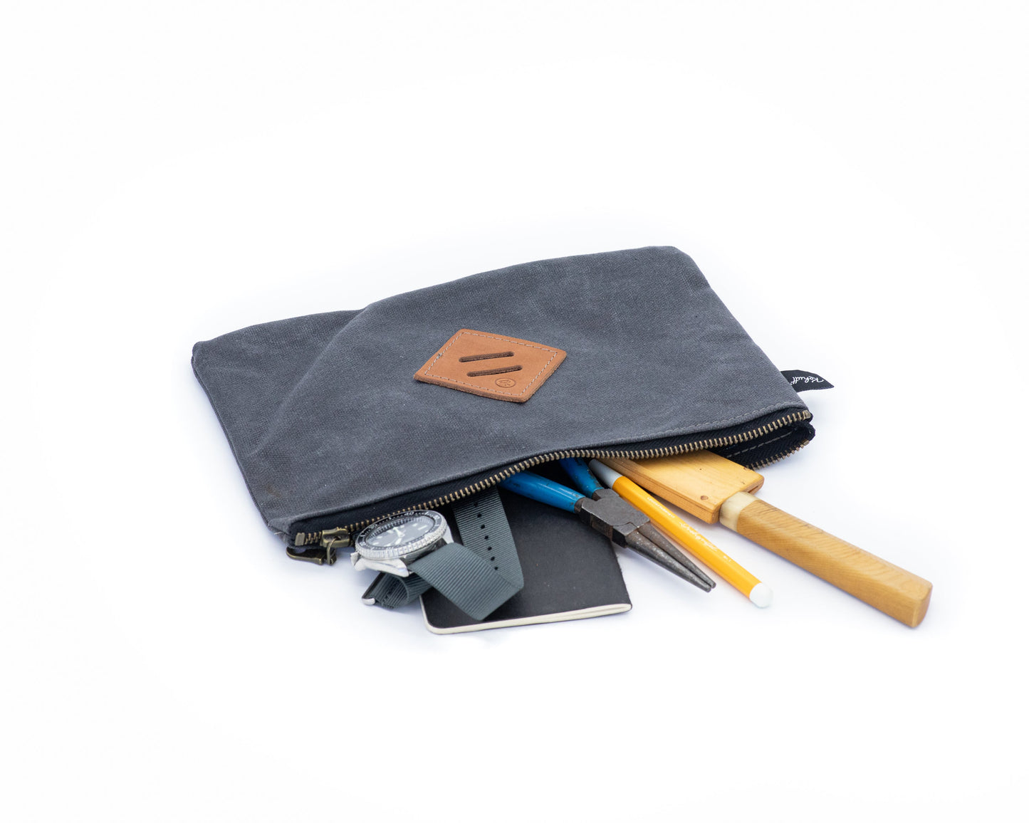 NEW: Waxed canvas field zipper pouch - Kohutt™ | Enduring Handcrafted Goods