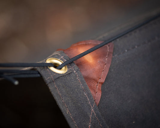 How to Rig a 3x3 Oilskin Tarp - Kohutt™