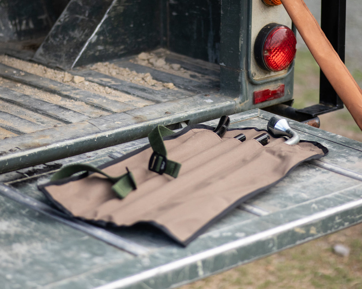 Land Rover Canvas Rope Canvas tire jack roll for Land Rover Defender – Kohutt™
