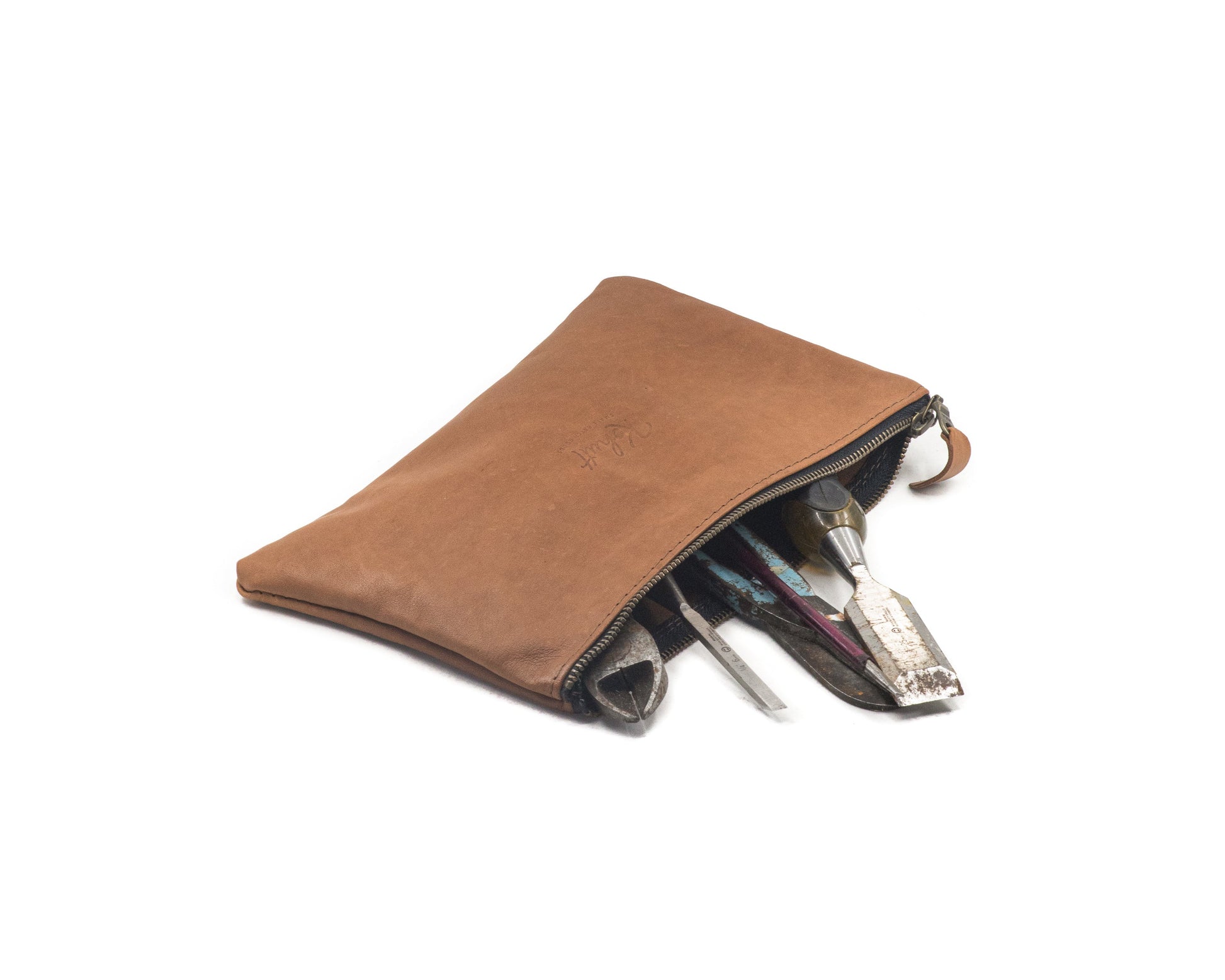 Leather tool zipper pouch - Kohutt™ | Borne of the Sea