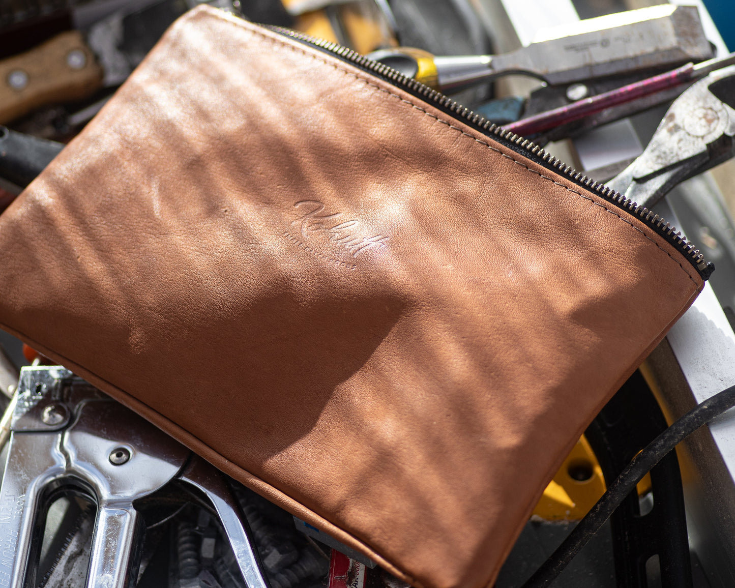 Leather tool zipper pouch - Kohutt™ | Borne of the Sea