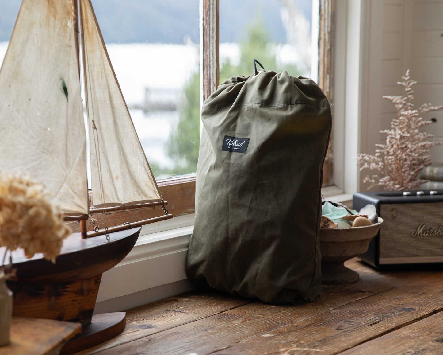Oilskin Canvas Drawstring Ditty Sack - Kohutt™