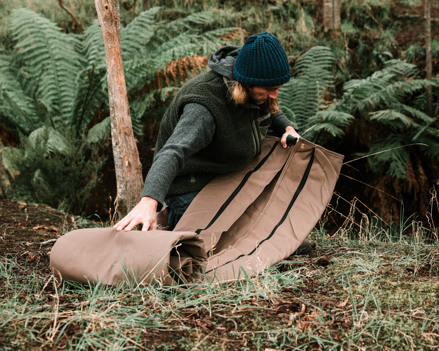 Western Tiers Canvas Bedroll - Kohutt™