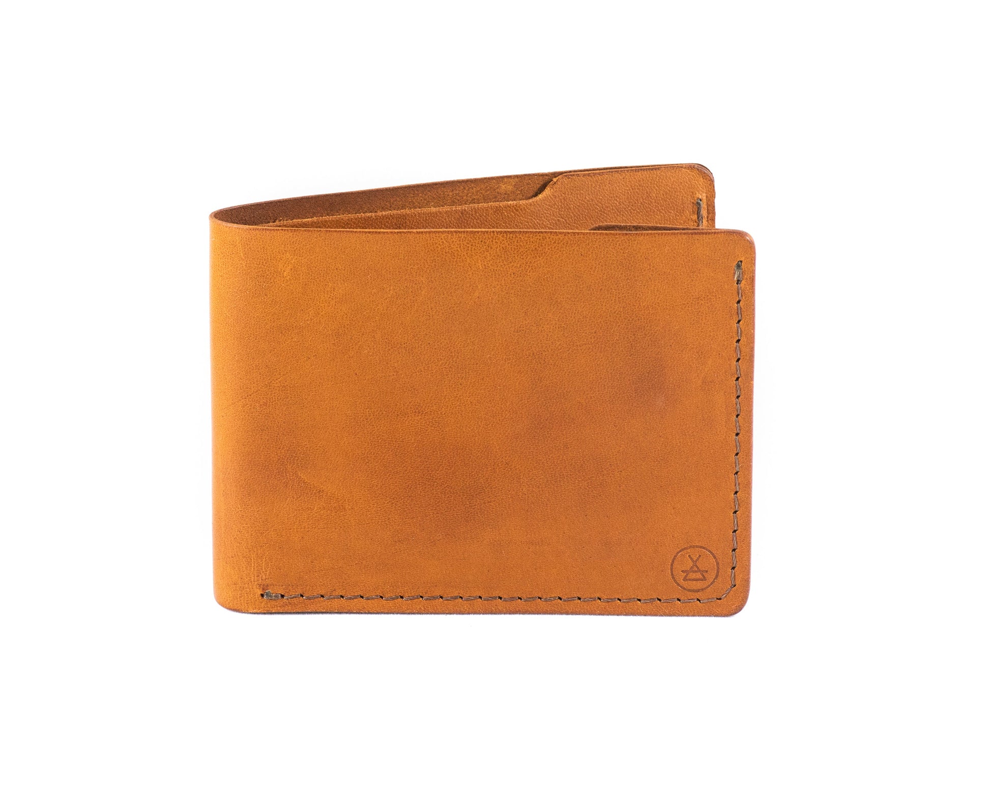 Classic bifold slim wallet in caramel Kangaroo leather - Kohutt™ - made in Tasmania