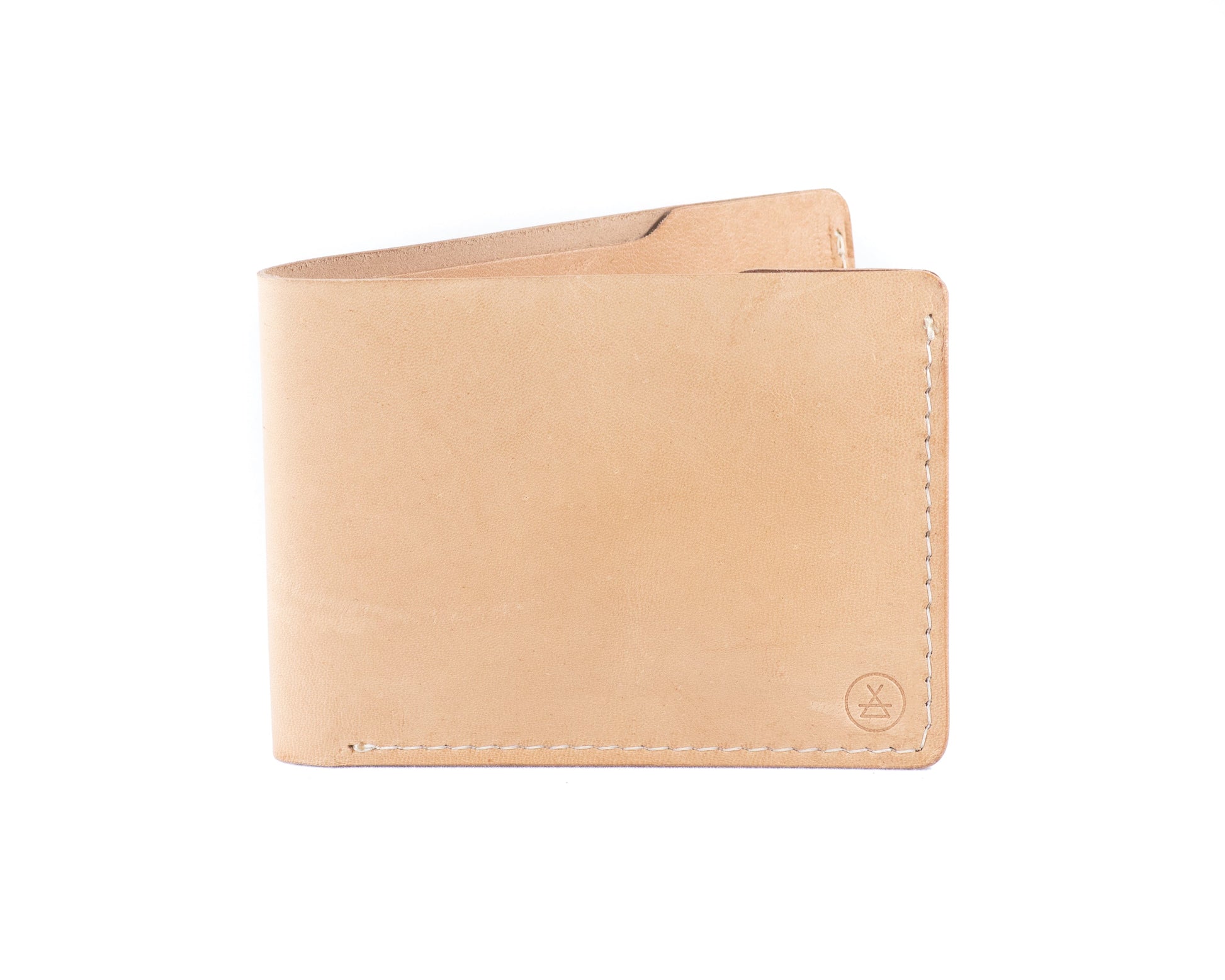 Classic bifold slim wallet in natural Kangaroo leather - Kohutt™ - made in Tasmania