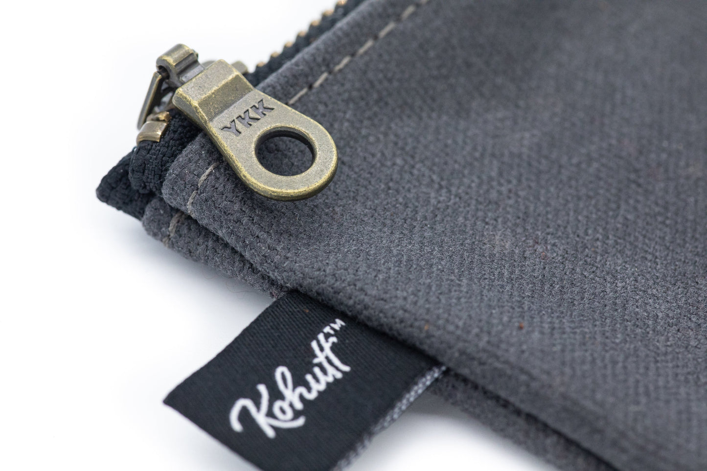 NEW: Waxed canvas field zipper pouch - Kohutt™ | Enduring Handcrafted Goods