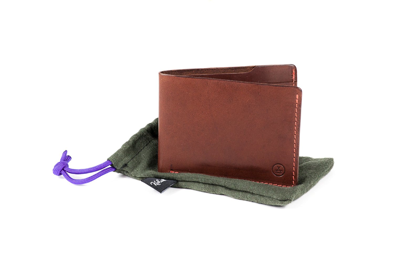 Pre-cut Kangaroo leather DIY horizontal bifold slim wallet - Kohutt™ - made in Tasmania