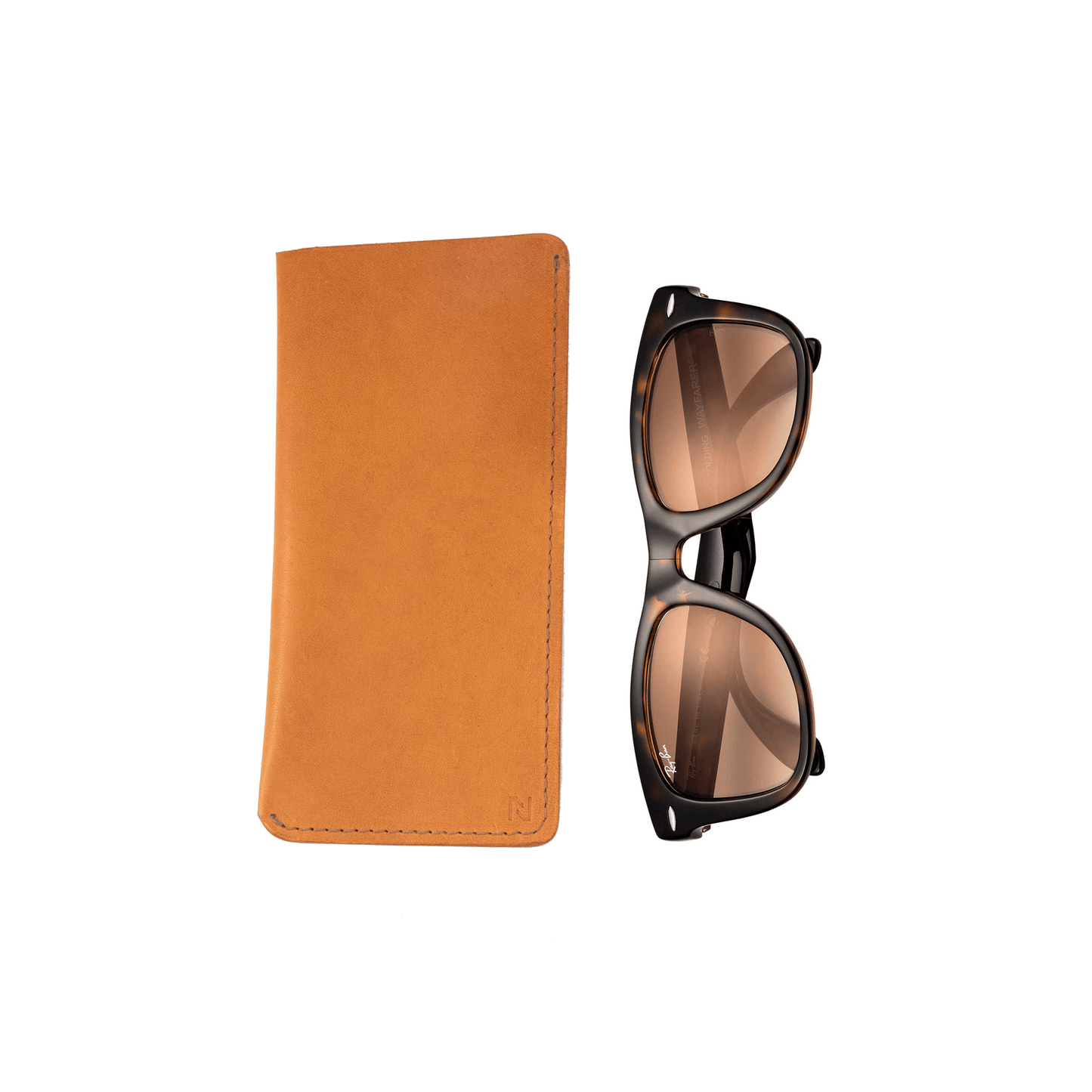Sunglasses case in caramel - Kohutt™ - made in Tasmania